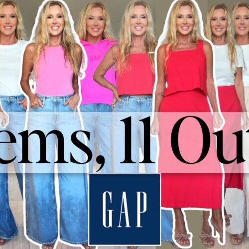 GAP SUMMER 2024 Capsule Wardrobe |  Try On Haul