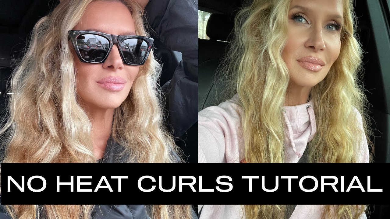 No Heat Curls Hair Tutorial Lisalisad1