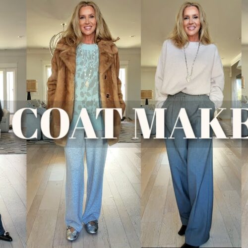 Walmart Winter Try-On | How I Style Cozy Basics with Chic Coats 🩵