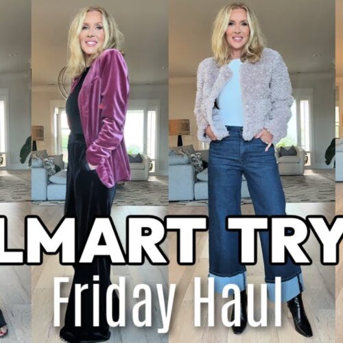 FRIDAY HAUL | From Walmart to Burberry | Faux Fur, Velvet & a Little Glam 💫