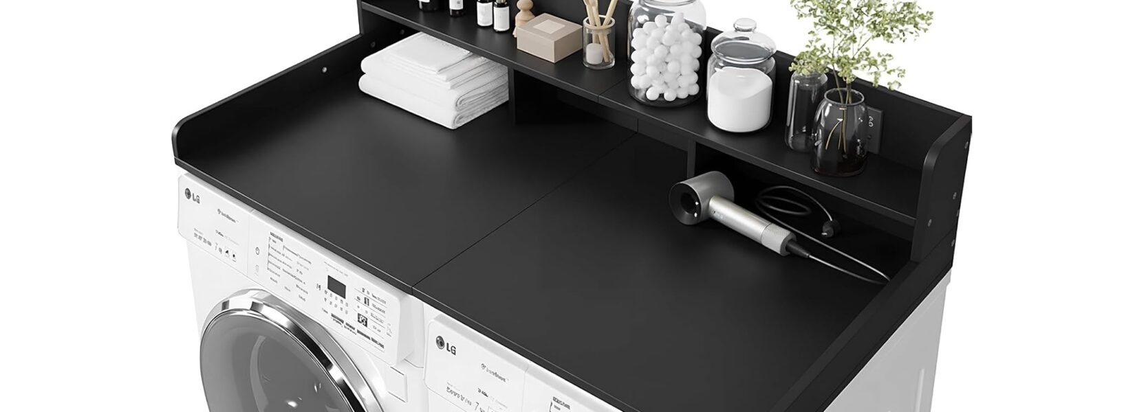 Best Washer Dryer Countertop with Shelf (2-Tier Laundry Organizer Review)