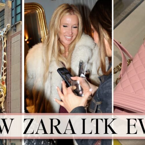 NYFW ZARA LTK Event Trip | LUXURY Shopping In SOHO NY Vlog