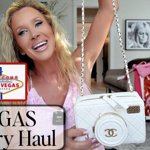 Luxury Vegas Shopping Haul | Travel Carnivore Meals | Conference Style