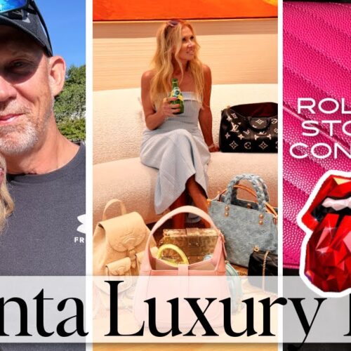 Atlanta Luxury Shopping Haul | Rolling Stones Concert | Carnivore Meals